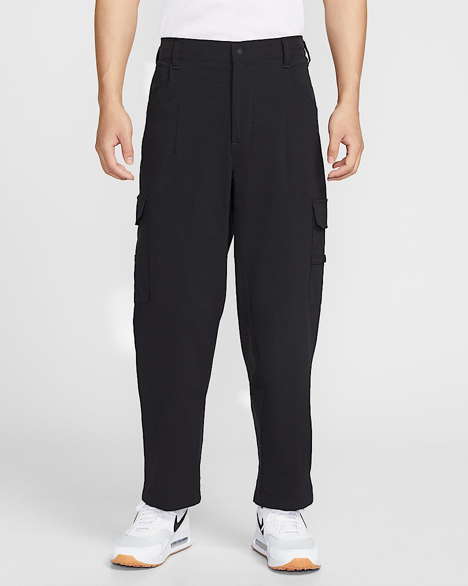 Nike Fairway Fresh Dri-FIT 男子宽松速干高尔夫长裤 - 黑/黑/黑