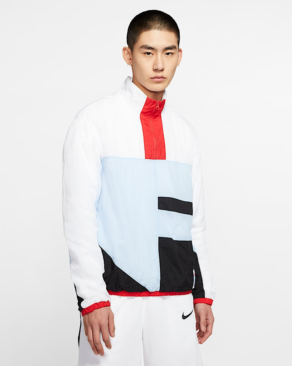 Nike Flight 男子篮球上衣 - 心灵蓝/白色/黑