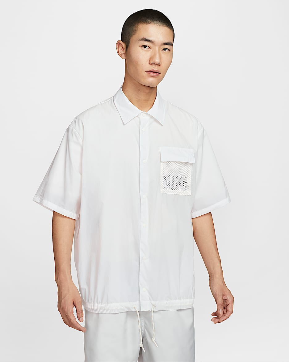 Nike Club 男子短袖上衣 - 帆白