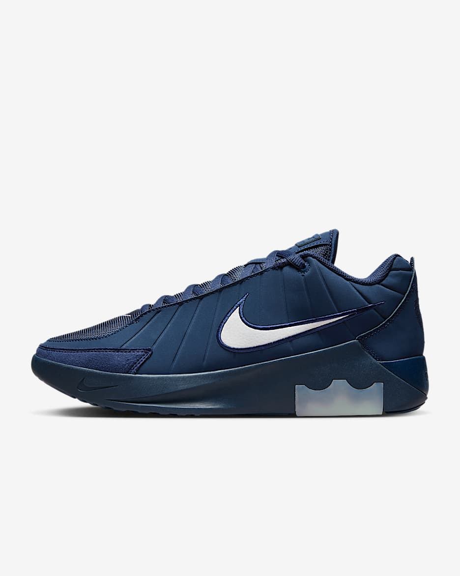 LeBron Witness 9 EP 詹姆斯男子篮球鞋 - 大学深蓝/大学深蓝/清透蓝/白色