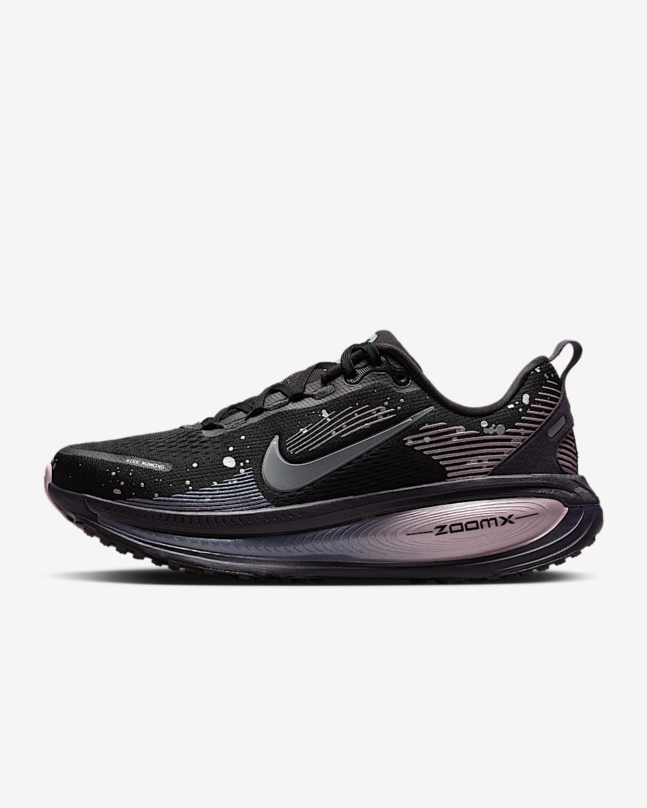 Nike Vomero 18 SE 耐克迈柔女子公路跑步鞋 - 黑/黑紫/灰石板蓝/金属暗灰