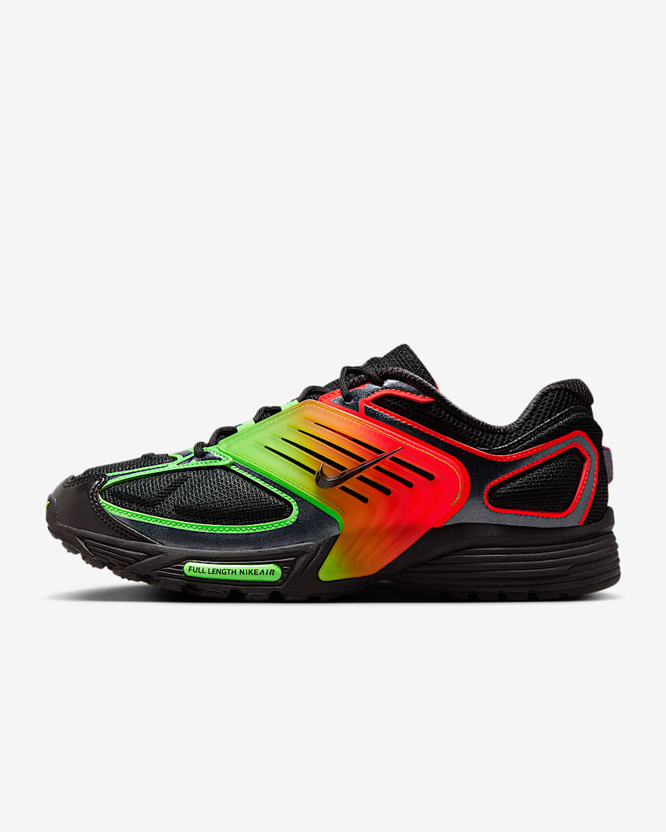 Nike Air Pegasus Wave SE 耐克赛博飞马男子运动鞋 - 黑/亮深红/冲击绿/黑