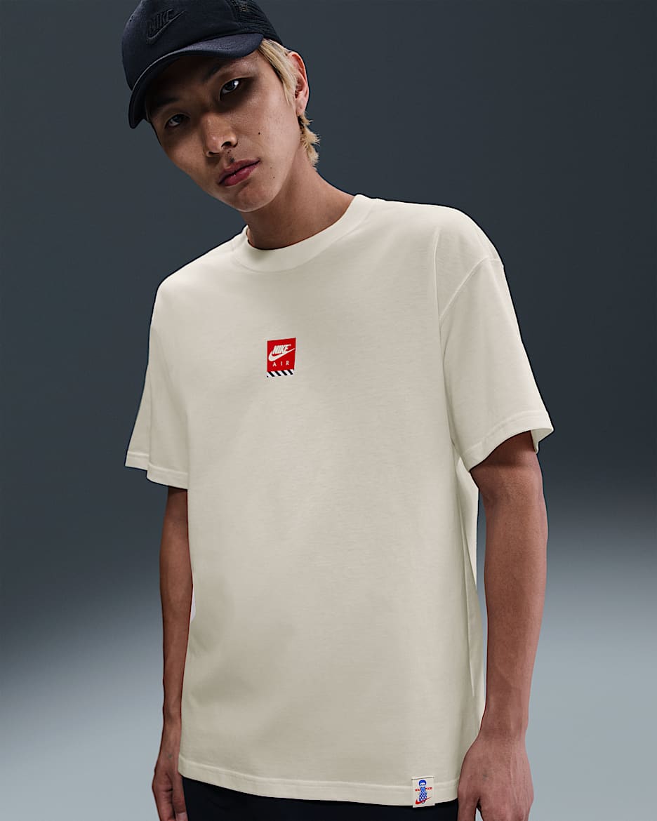 Nike Sportswear 男子T恤 - 帆白