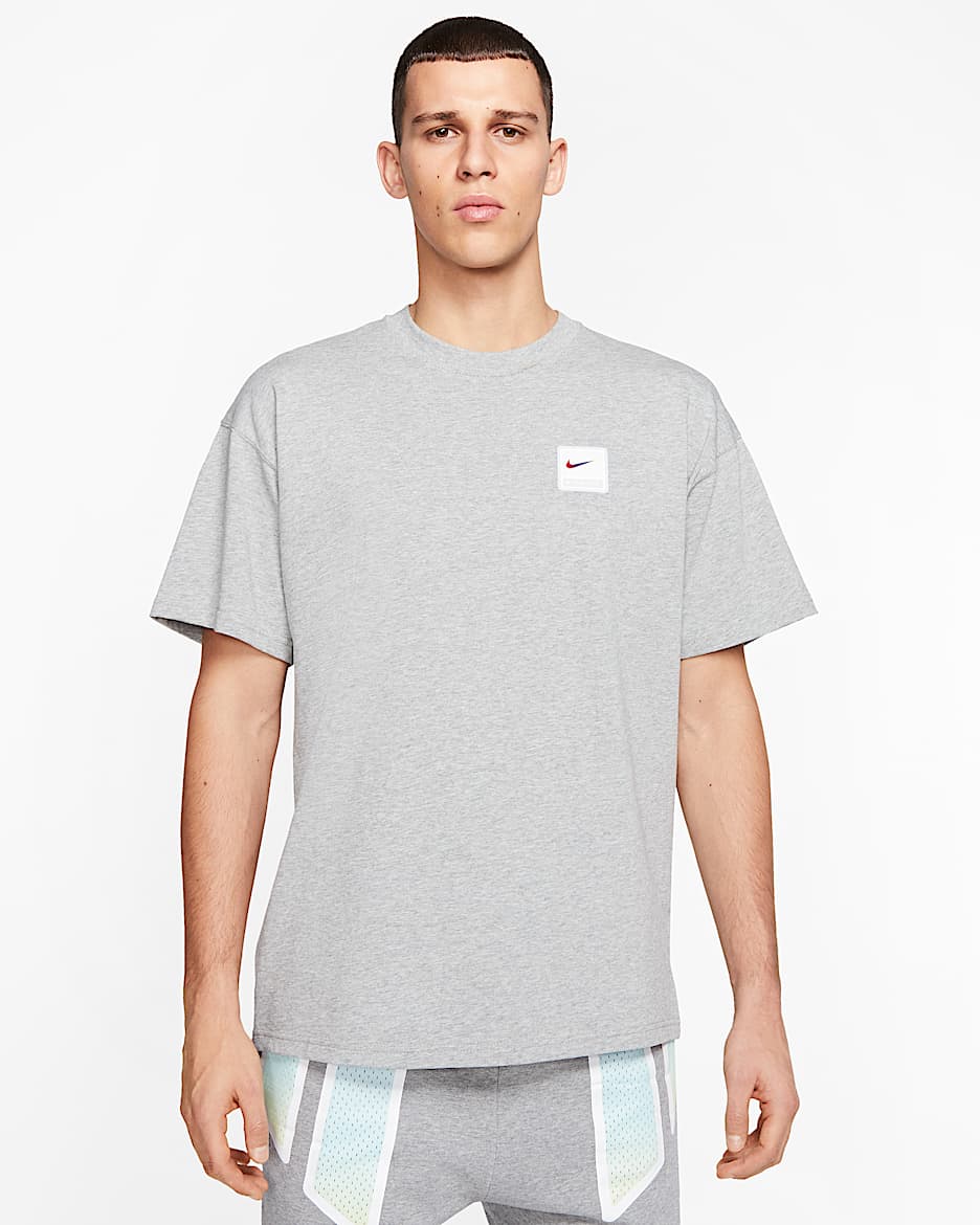 Nike x Pigalle 男子T恤 - 调色暗灰/帆白