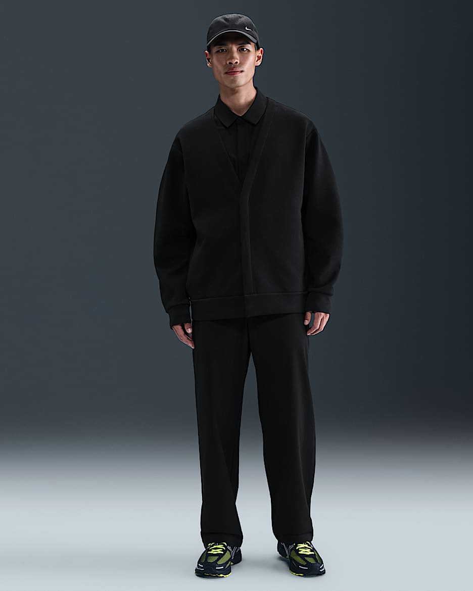 Nike 24.7 PerfectStretch Dri-FIT 男子防晒速干宽松版型长裤 - 黑/暗烟灰