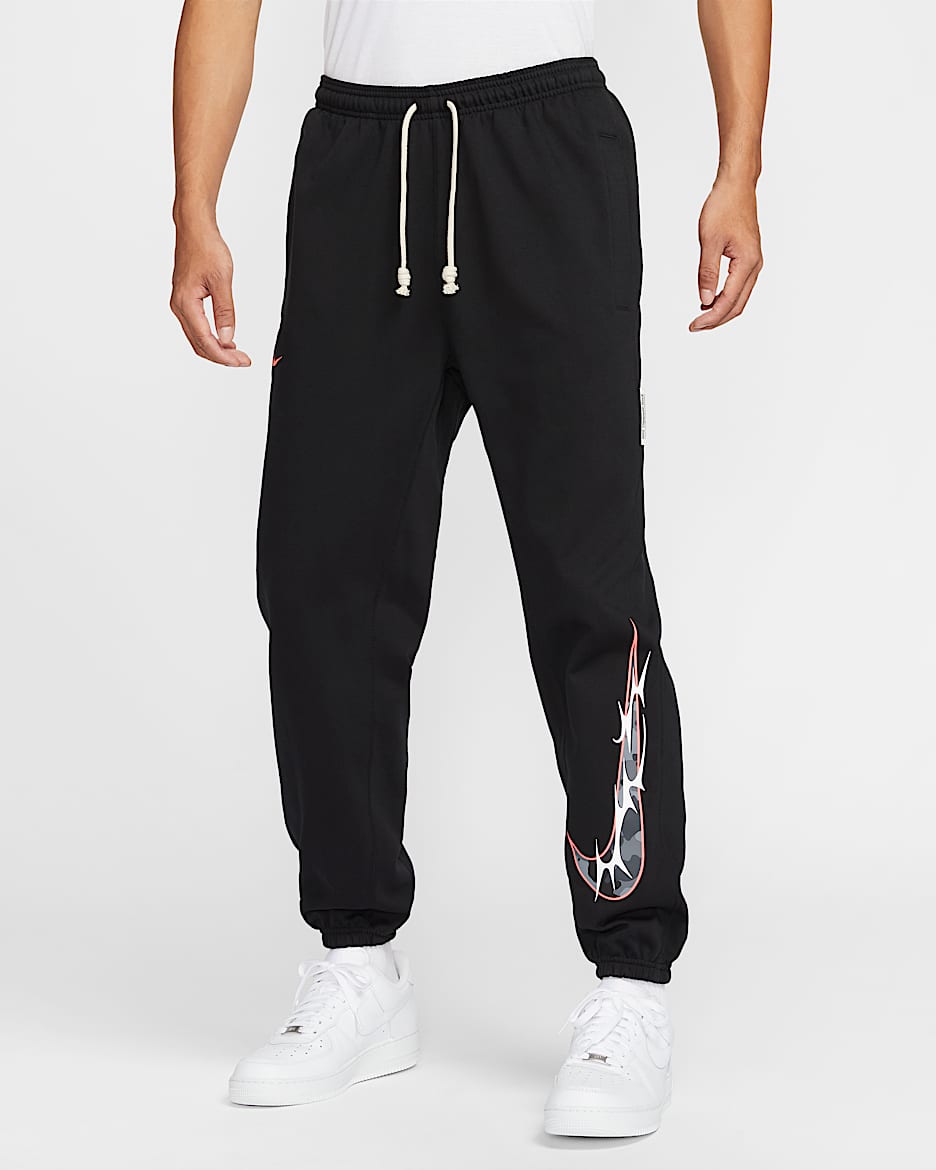 Nike Standard Issue Dri-FIT 男子速干加绒篮球长裤 - 黑