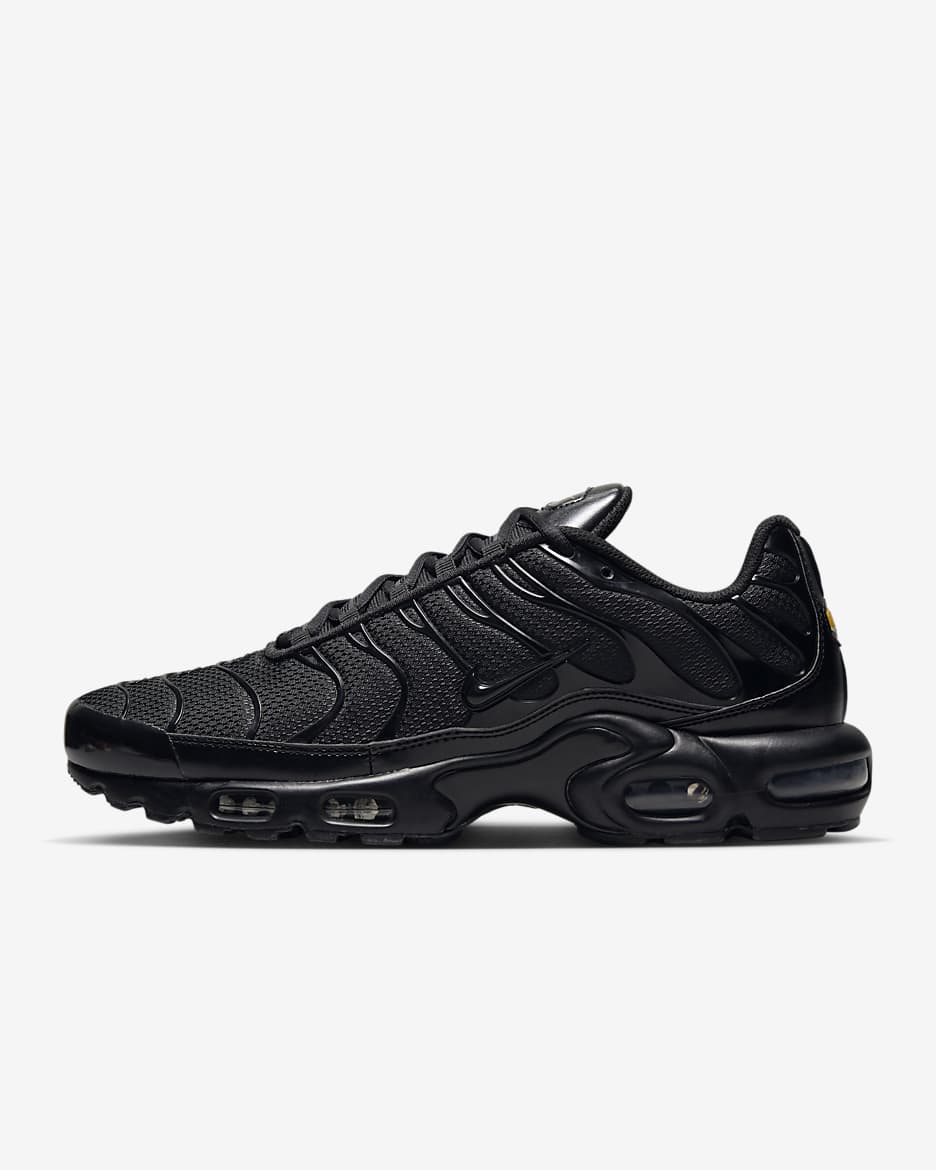 Nike Air Max Plus 男子运动鞋 - 黑/黑/黑