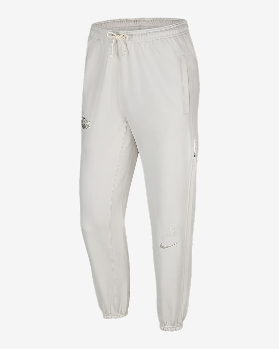 洛杉矶湖人队 Standard Issue Nike Dri-FIT NBA 男子长裤 - 浅骨色/淡象牙白/淡象牙白/浅骨色