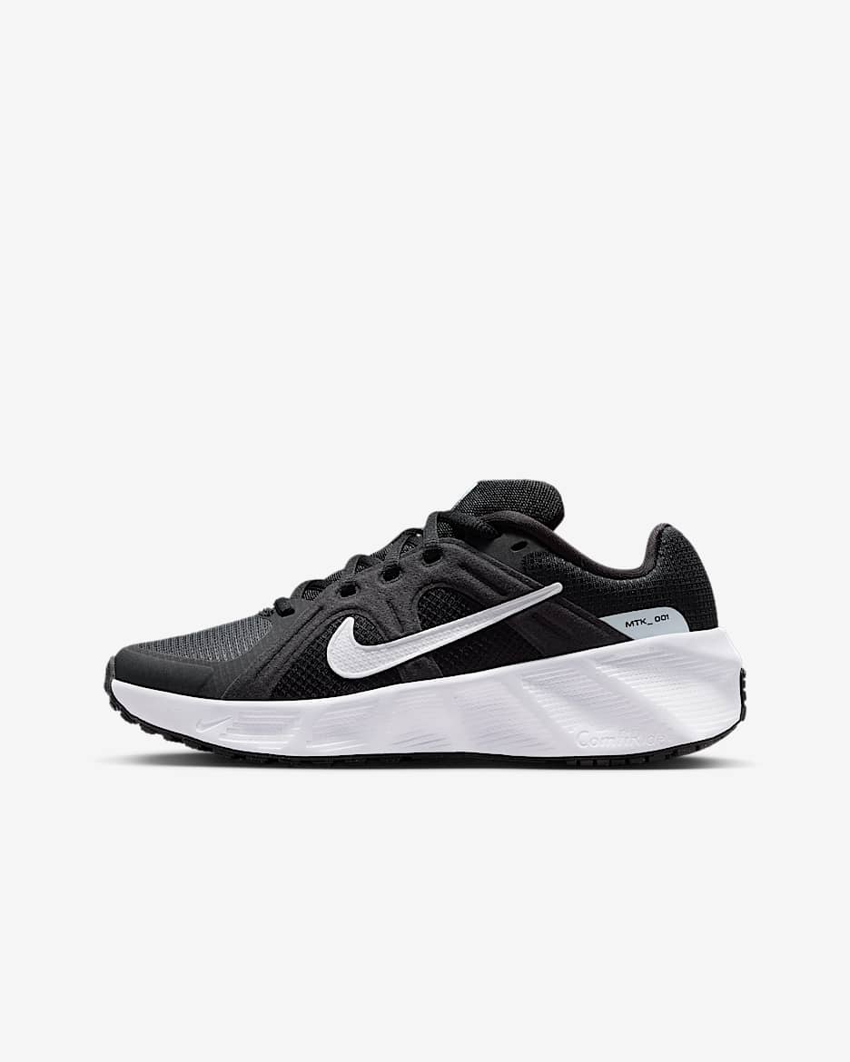 Nike Metro TEK 大童运动鞋 - 黑/煤黑/冰川蓝/白色