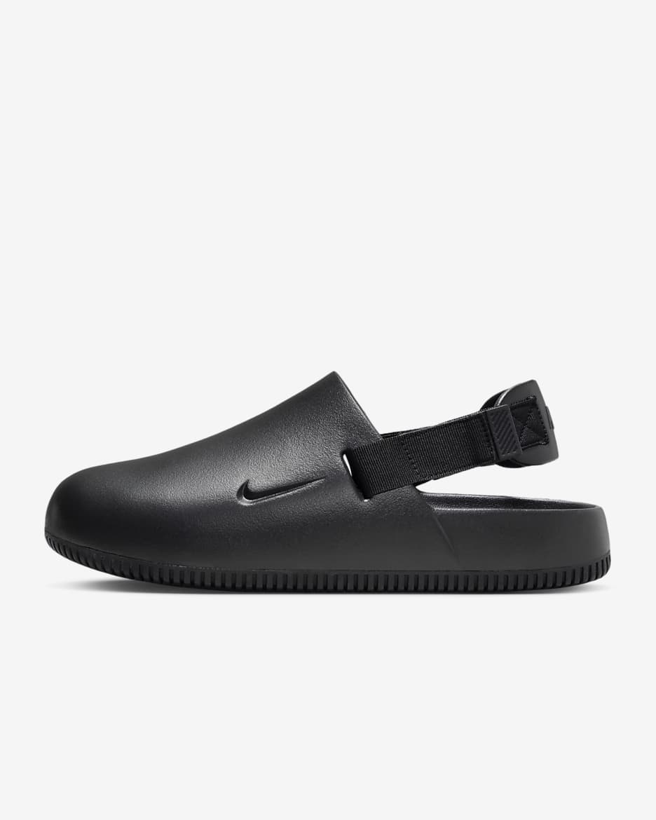 Nike Calm 男子凉鞋 - 黑/黑
