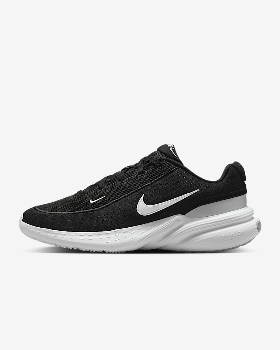 Nike Uplift SC 男子厚底运动鞋 - 黑/白色