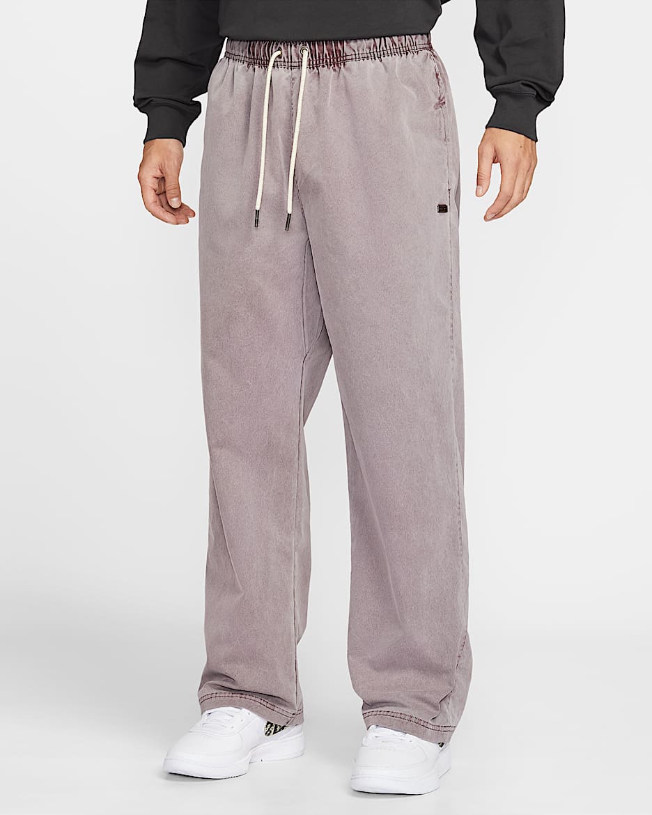 Book 德文布克男子梭织比赛长裤 - 图腾黑紫/图腾黑紫