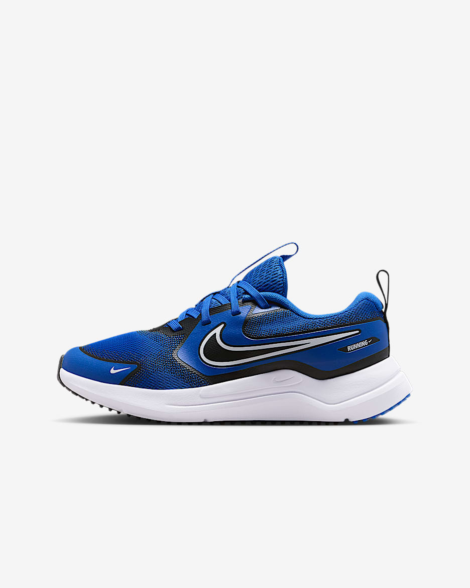 Nike Cosmic Runner 耐克宇宙一号大童公路跑步鞋 - 游戏宝蓝/黑/白色