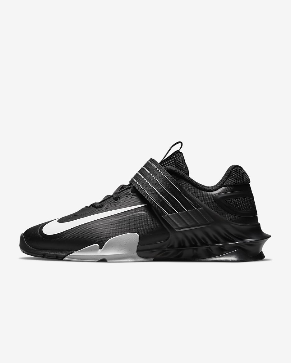 Nike Savaleos 举重运动鞋 - 黑/雾灰/激光橙/白色