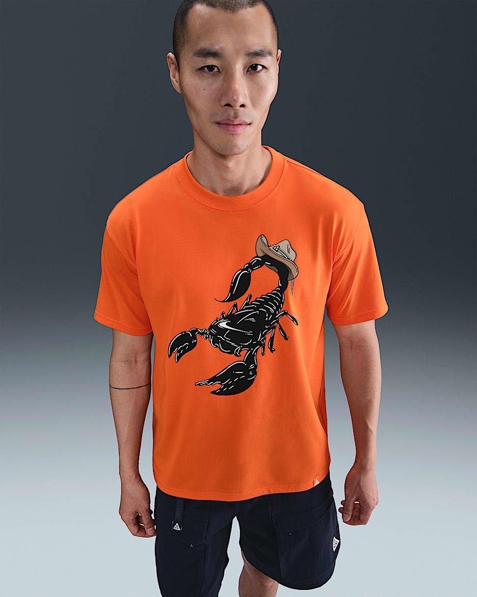 Nike ACG 男子速干T恤 - 安全橙