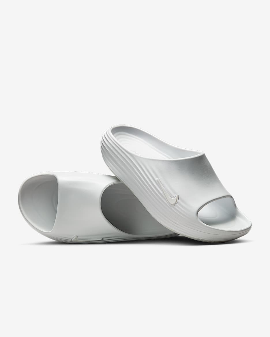 Nike ReactX Rejuven8 男子拖鞋 - 山峰白/山峰白/山峰白