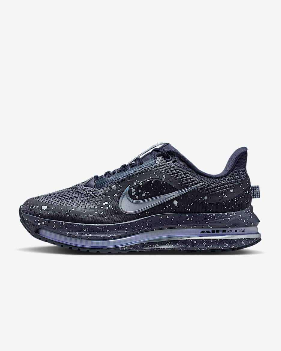 Nike Pegasus Premium SE 耐克顶级飞马女子公路跑步鞋 - 黑紫/金属银/黑