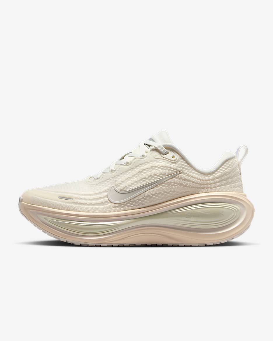 Nike Vomero Plus 耐克超级迈柔女子公路跑步鞋 - 山峰白/幻影灰白/白金色/粉白