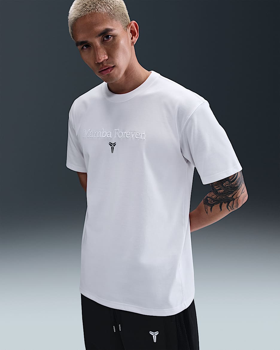 Kobe Dri-FIT 科比男子速干篮球T恤 - 白色