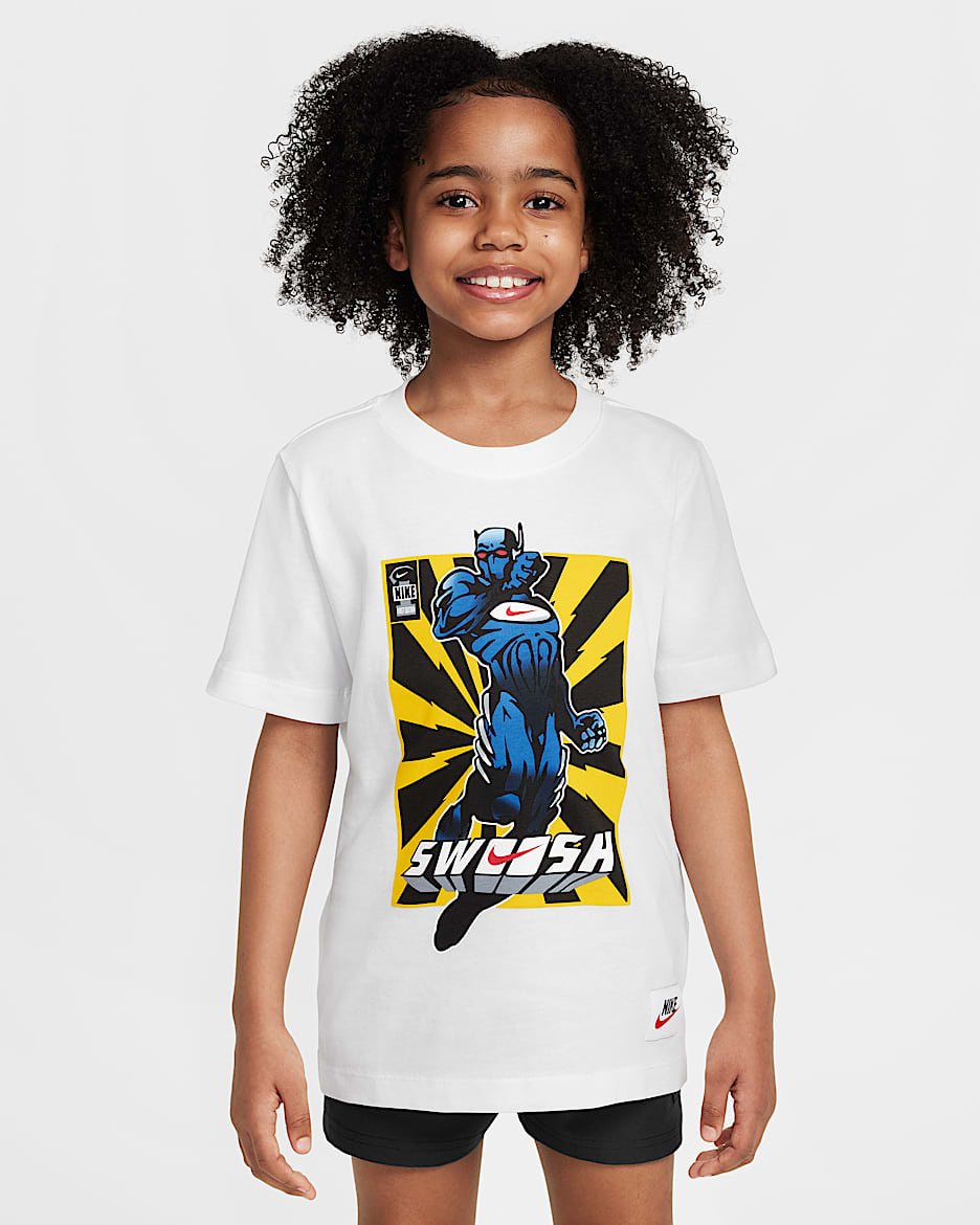 Nike Sportswear 大童T恤 - 白色