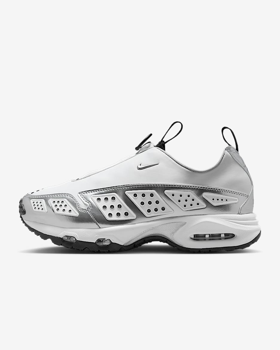 Nike Air Max SNDR 女子运动鞋 - 白色/黑/金属银