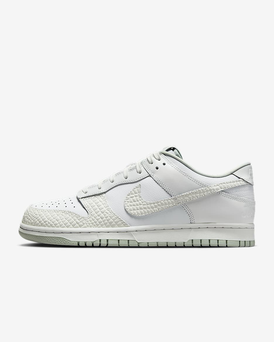 Nike Dunk Low Retro LTD 2 男/女运动鞋 - 白色/浅银/山峰白
