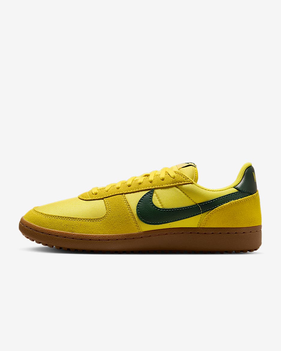 Nike Field General 男子薄底运动鞋 - 铬黄/橡皮中褐/冷杉绿