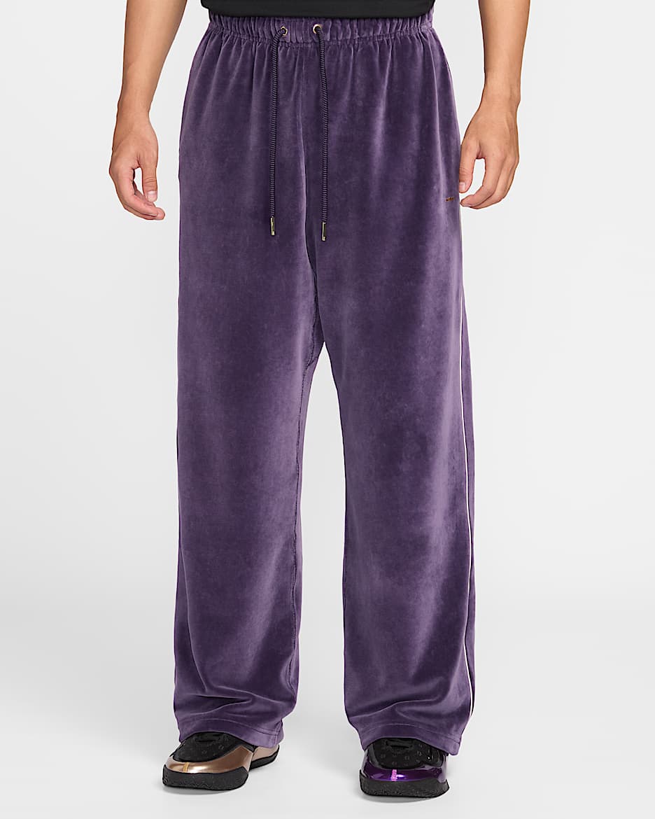 LeBron Nike 詹姆斯男子加绒长裤 - 王朝紫