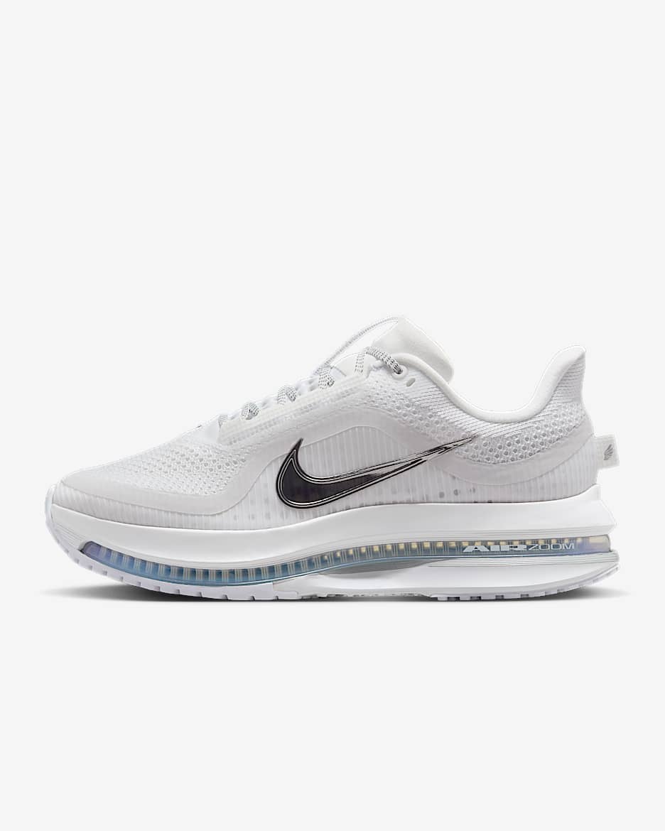 Nike Pegasus Premium 耐克顶级飞马女子公路跑步鞋 - 白色/金属银/金属银