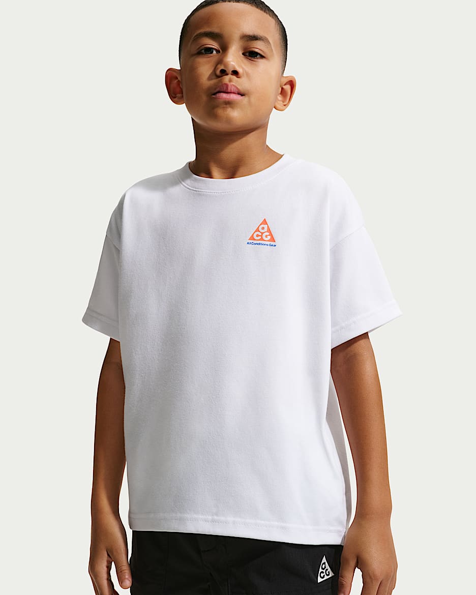 Nike ACG Dri-FIT 大童速干T恤 - 白色
