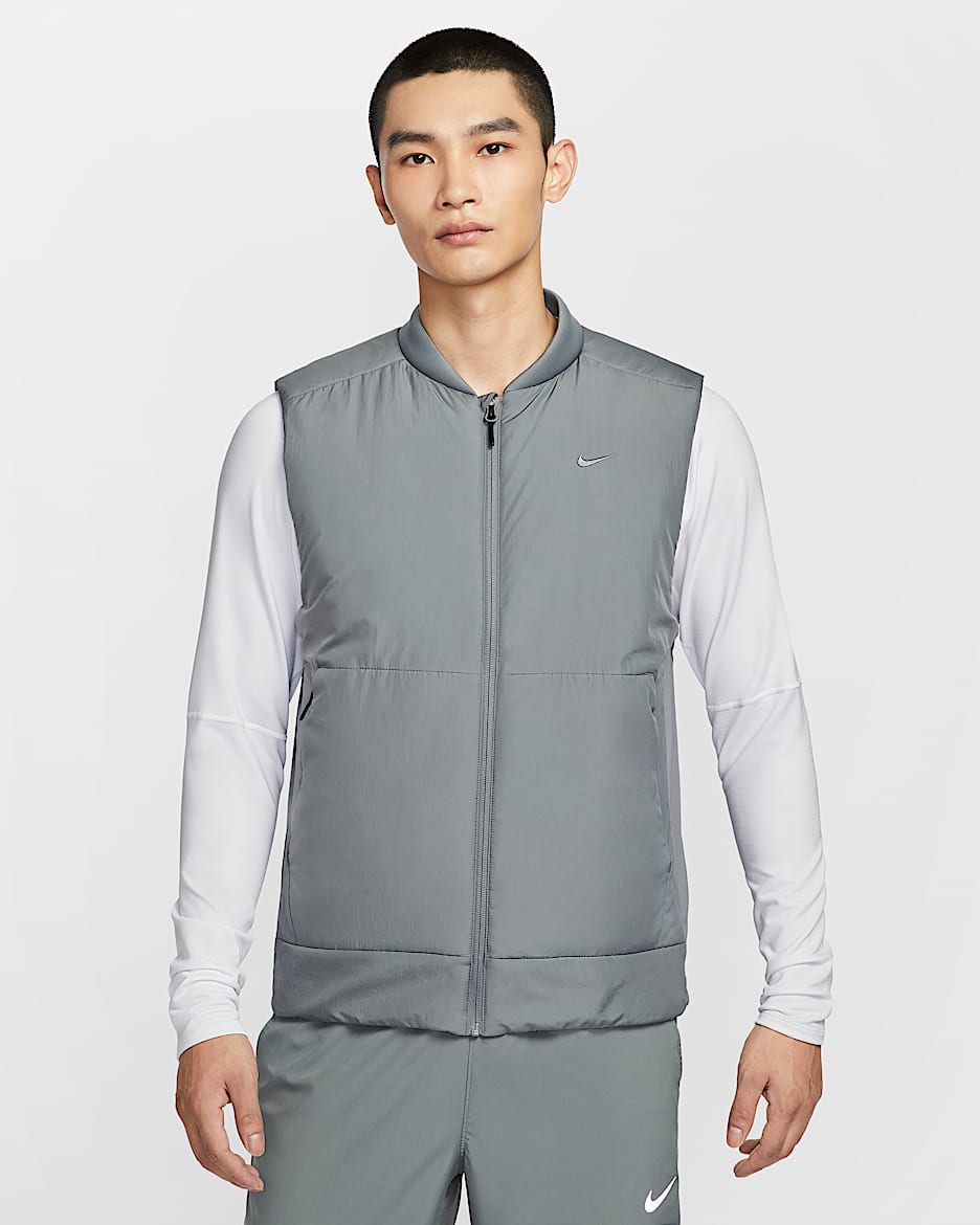 Nike Therma-FIT Unlimited 男子训练马甲 - 烟灰/烟灰