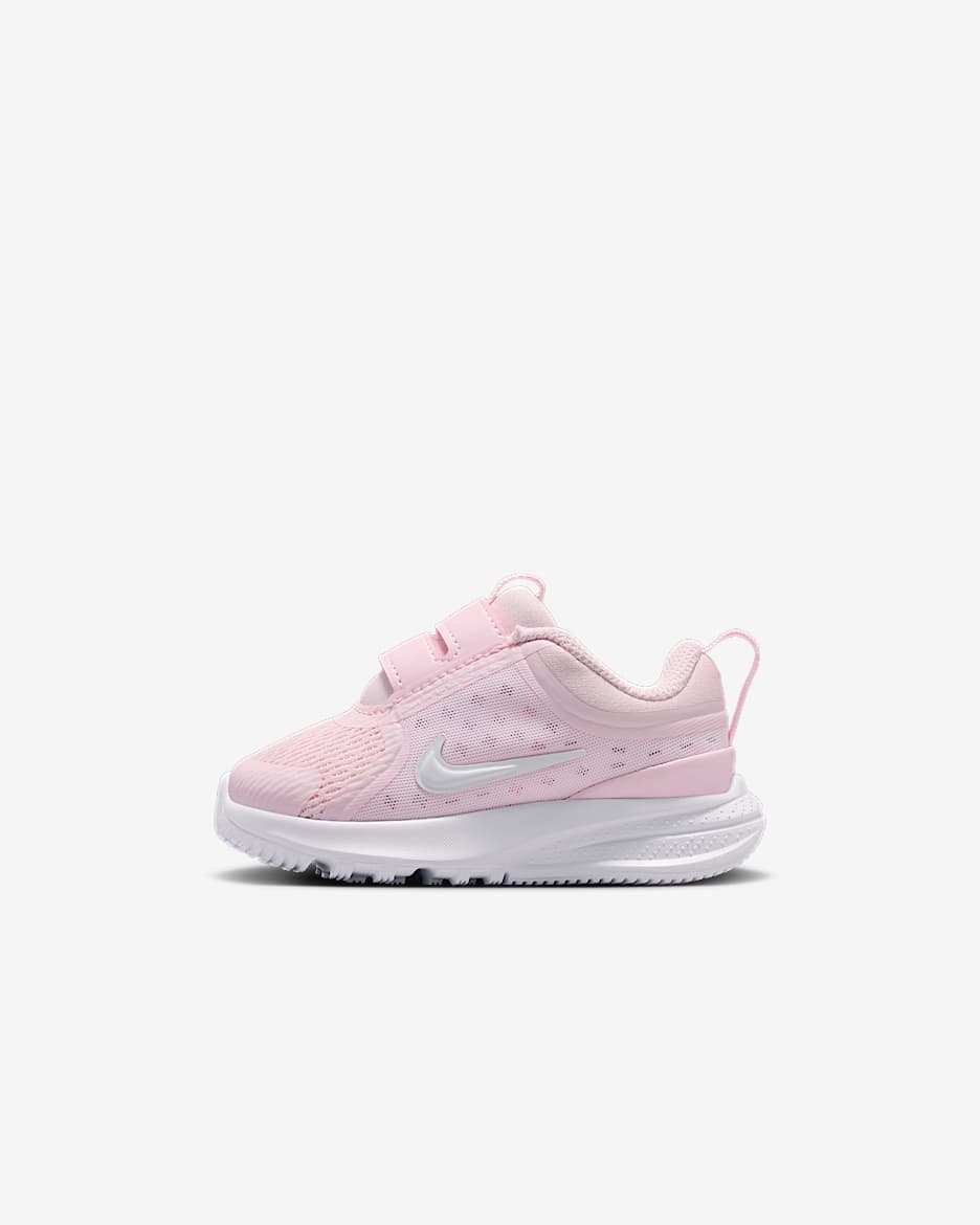 Nike Star Runner 5 摘星号婴童运动鞋 - 泡沫粉/泡沫粉/白金色/白色