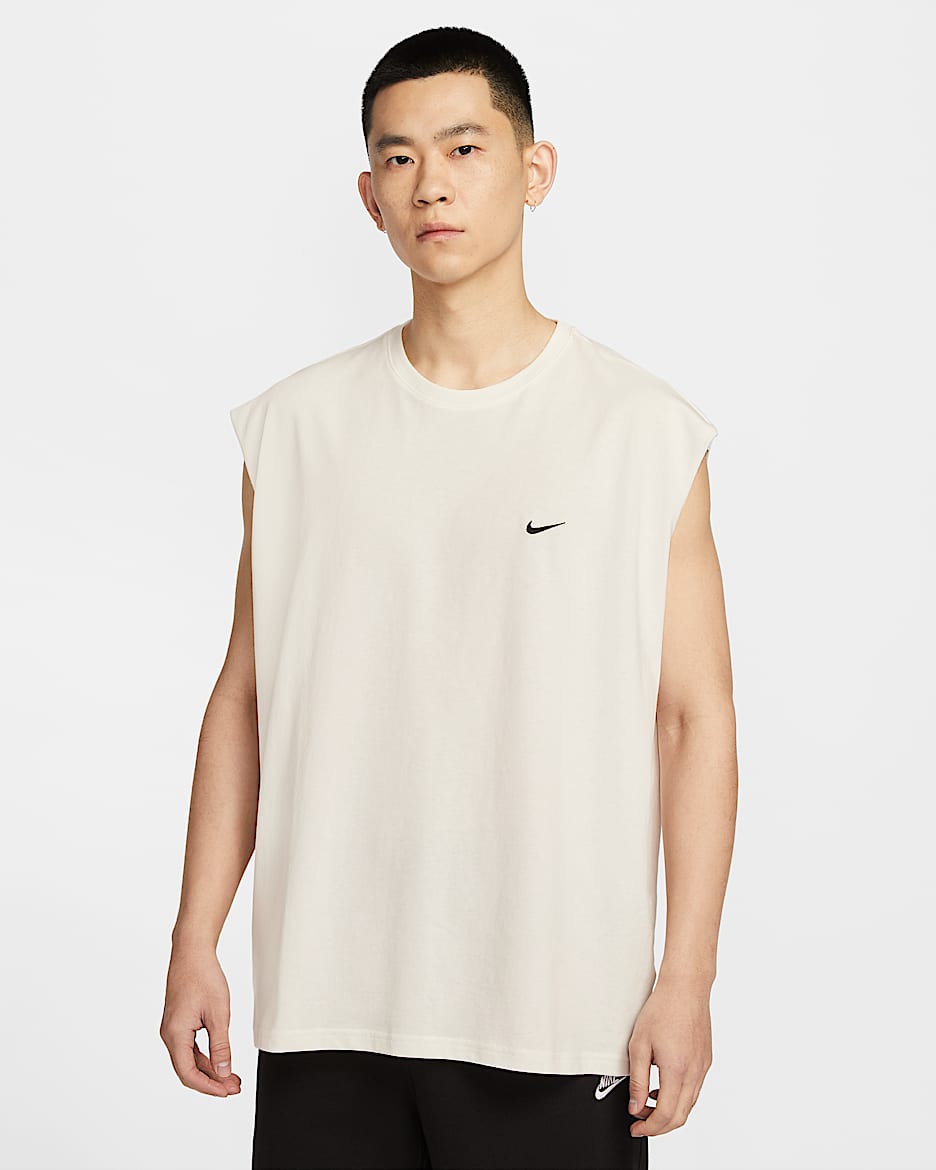 Nike Sportswear 男子无袖上衣 - 帆白