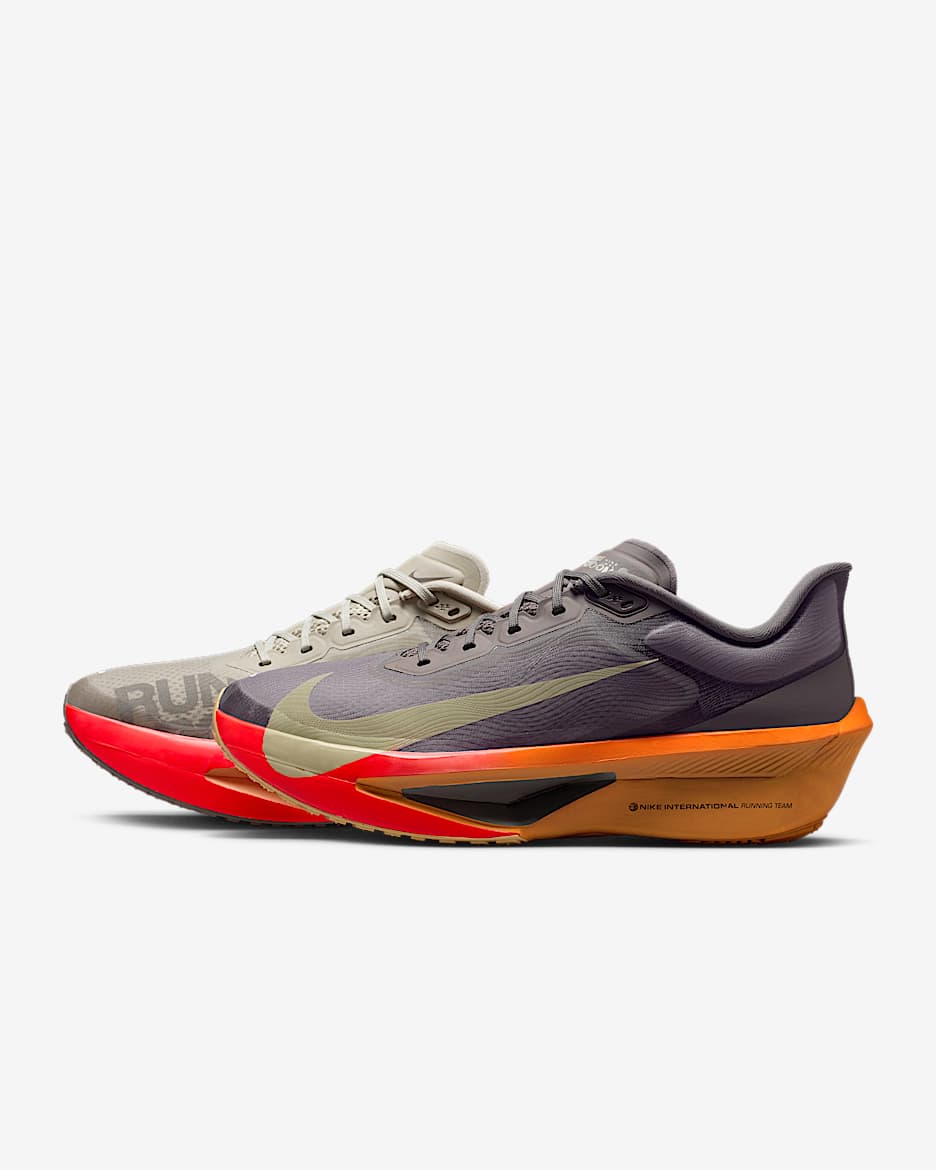 Nike Zoom Fly 6 男子公路竞速跑步鞋 - 沙漠卡其/君王/亮深红/洞穴石色