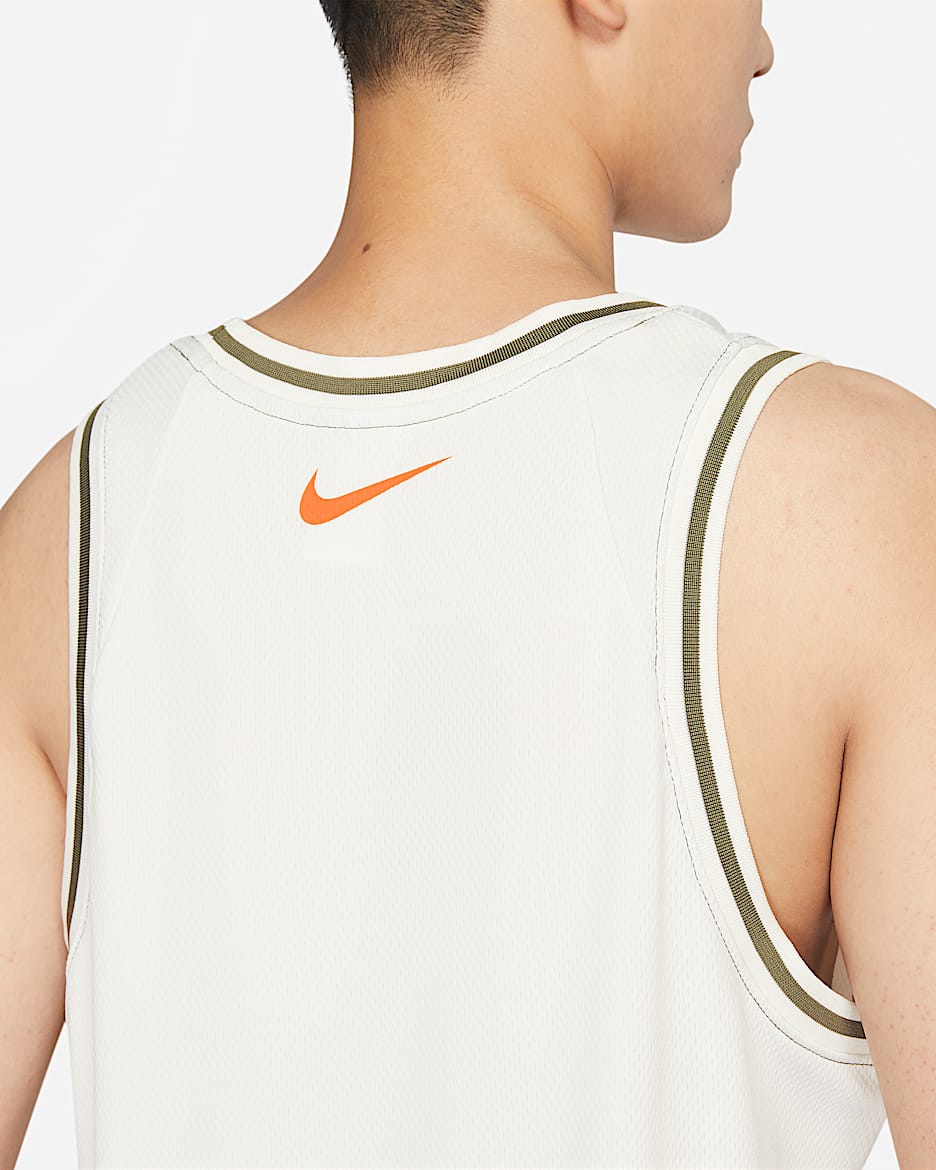 Nike Dri-FIT DNA 男子篮球球衣 - 帆白