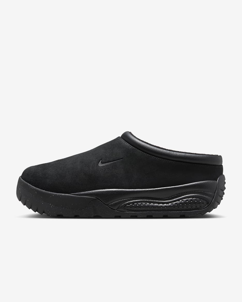 Nike ACG Rufus 男子翻毛皮运动鞋 - 黑/山峰白/热辣咖喱黄/黑
