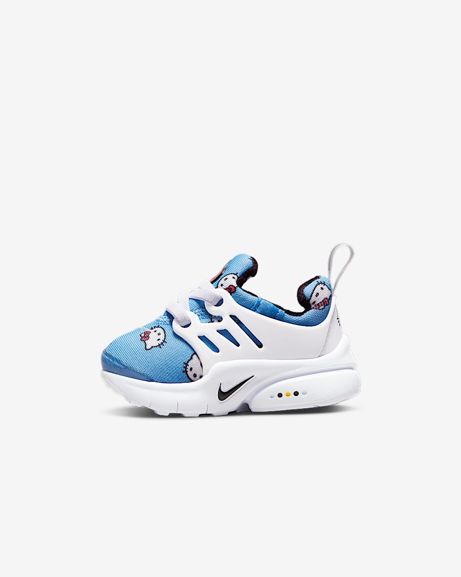 Nike Presto QS (TD) 婴童运动童鞋 - 大学蓝/白色/浅深红/黑
