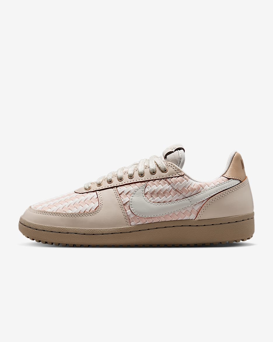 Nike Field General 女子薄底运动鞋 - 珍珠白/卡其/棕褐色/帆白