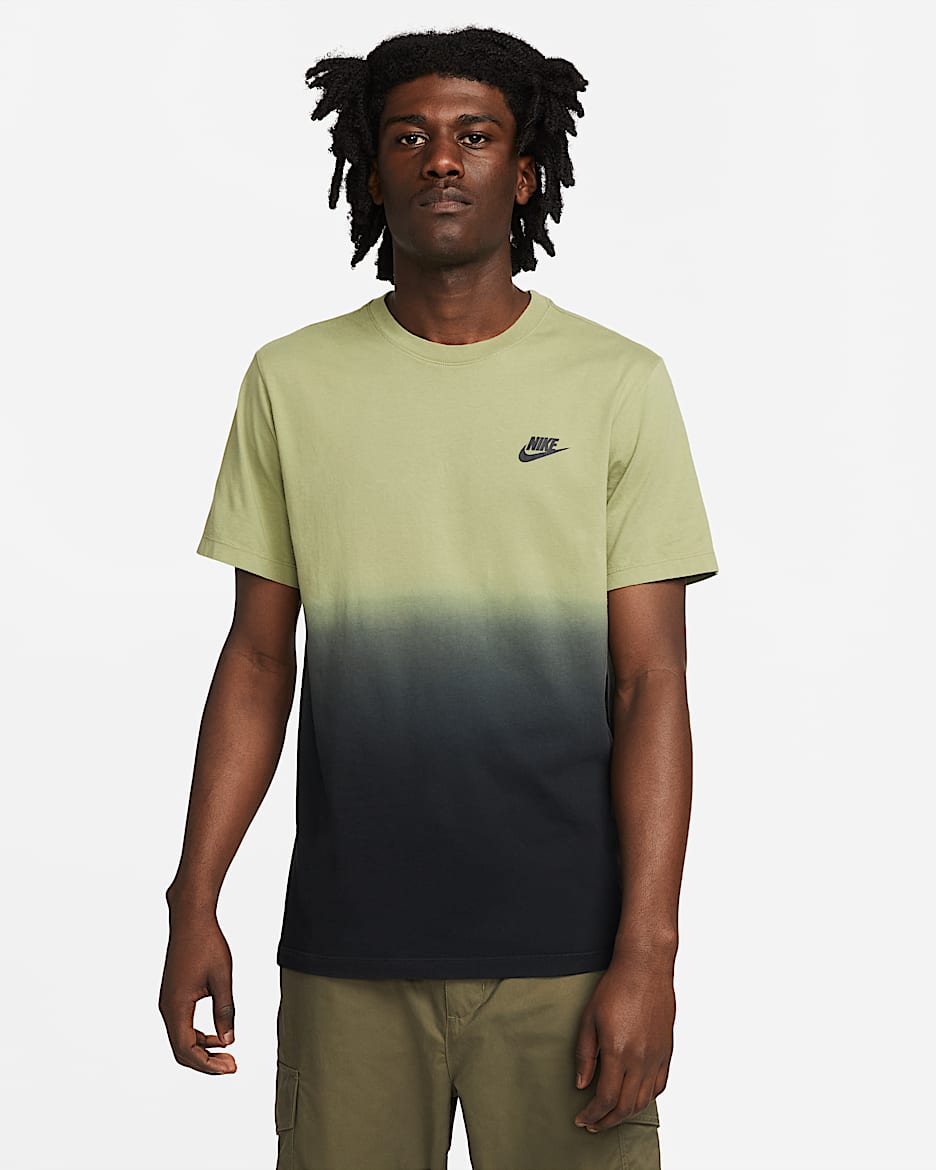 Nike Sportswear Essentials+ 男子浸染T恤 - 野外绿