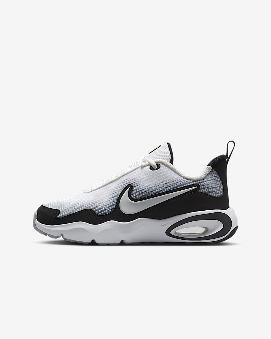 Nike Air Max Nova 大童运动鞋 - 白色/黑/狼灰/白色