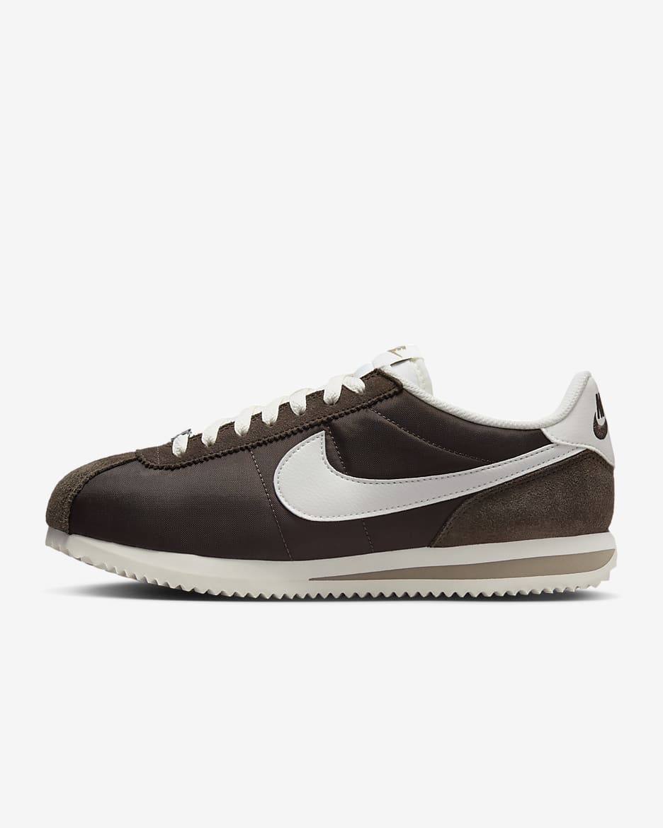 Nike Cortez Textile 郑钦文同款女子复古运动鞋 - 巴洛克棕/卡其/帆白