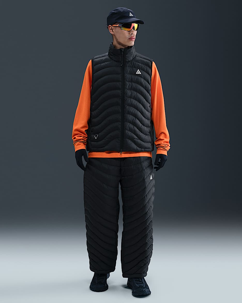 Nike ACG "Lava Flow" Therma-FIT ADV 男子长裤 - 黑/黑/山峰白