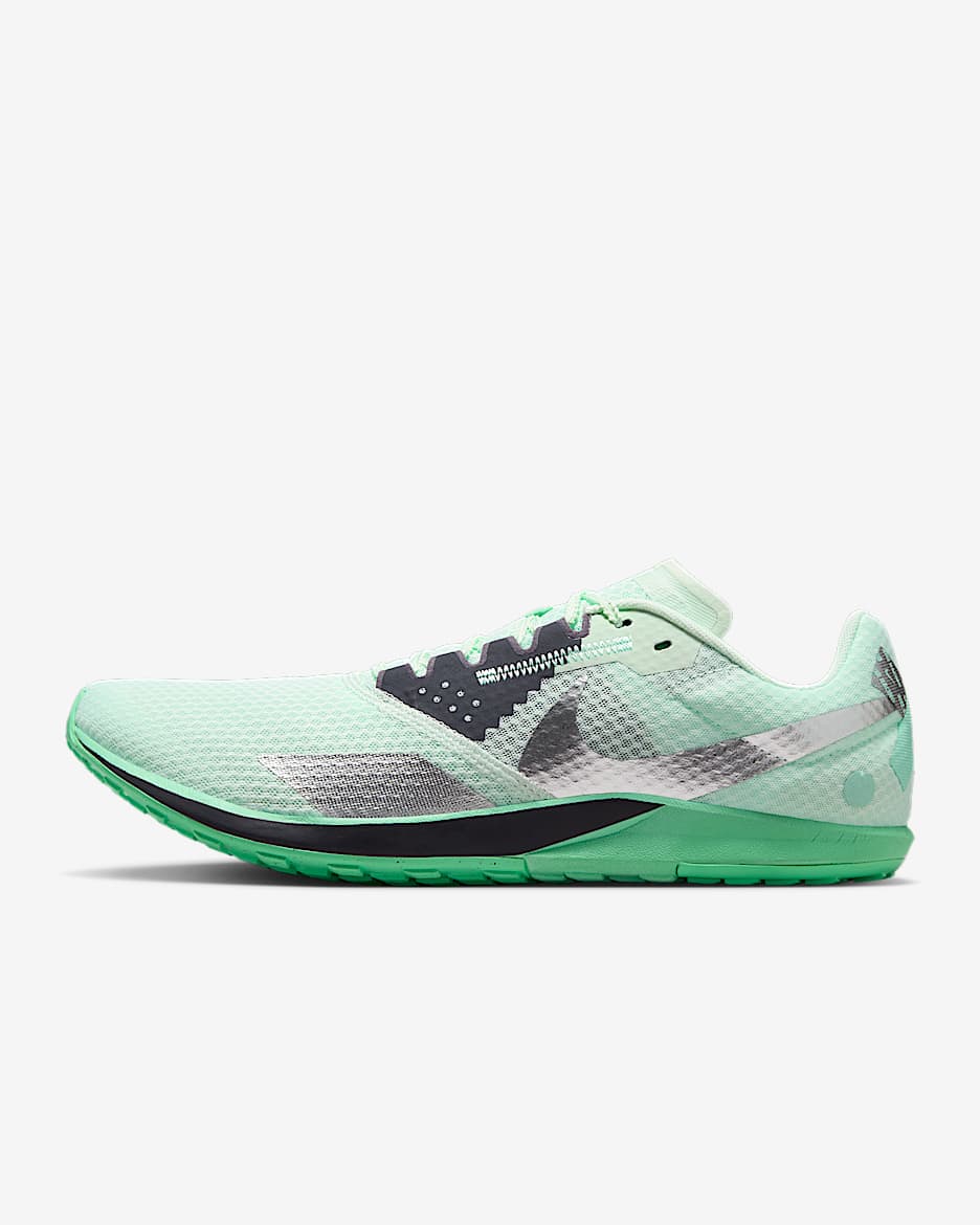 Nike Zoom Rival Waffle 6 男子田径鞋 - 微绿/光辉绿/泡沫薄荷绿/金属银