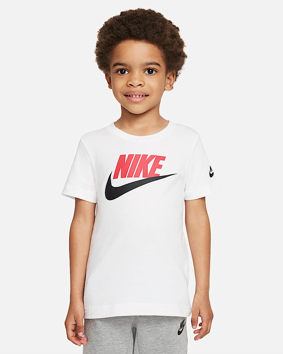 Nike 婴童T恤 - 白色/大学红