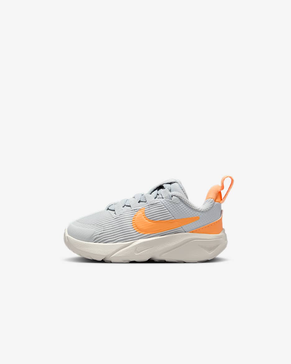 Nike Star Runner 4 婴童运动鞋 - 白金色/回声粉/山峰白/奶油桃红
