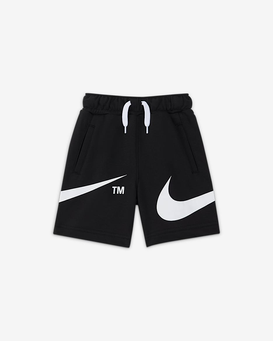 Nike 幼童短裤 - 黑