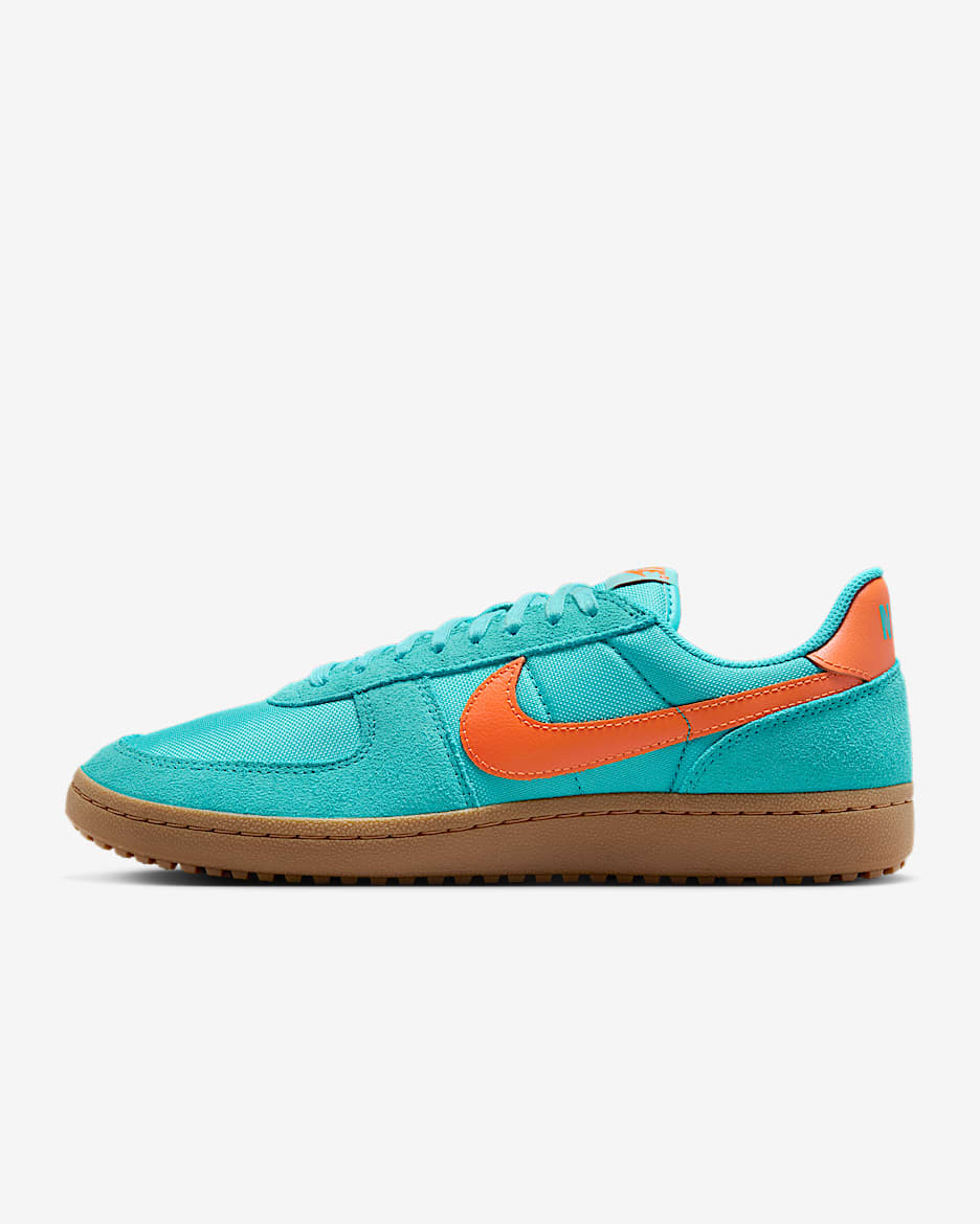 Nike Field General 男子薄底运动鞋 - 仙人掌绿/橡皮中褐/安全橙