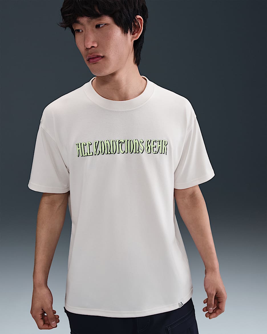 Nike ACG Dri-FIT 男子速干T恤 - 幻影灰白