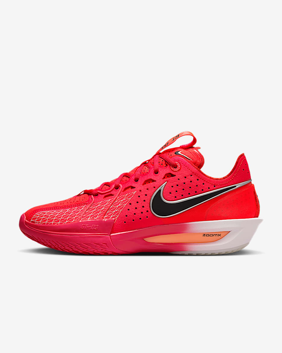 Nike G.T. Cut 3 EP 男/女 ZOOMX 实战篮球鞋 - 迷人红/山峰白/原子粉/黑