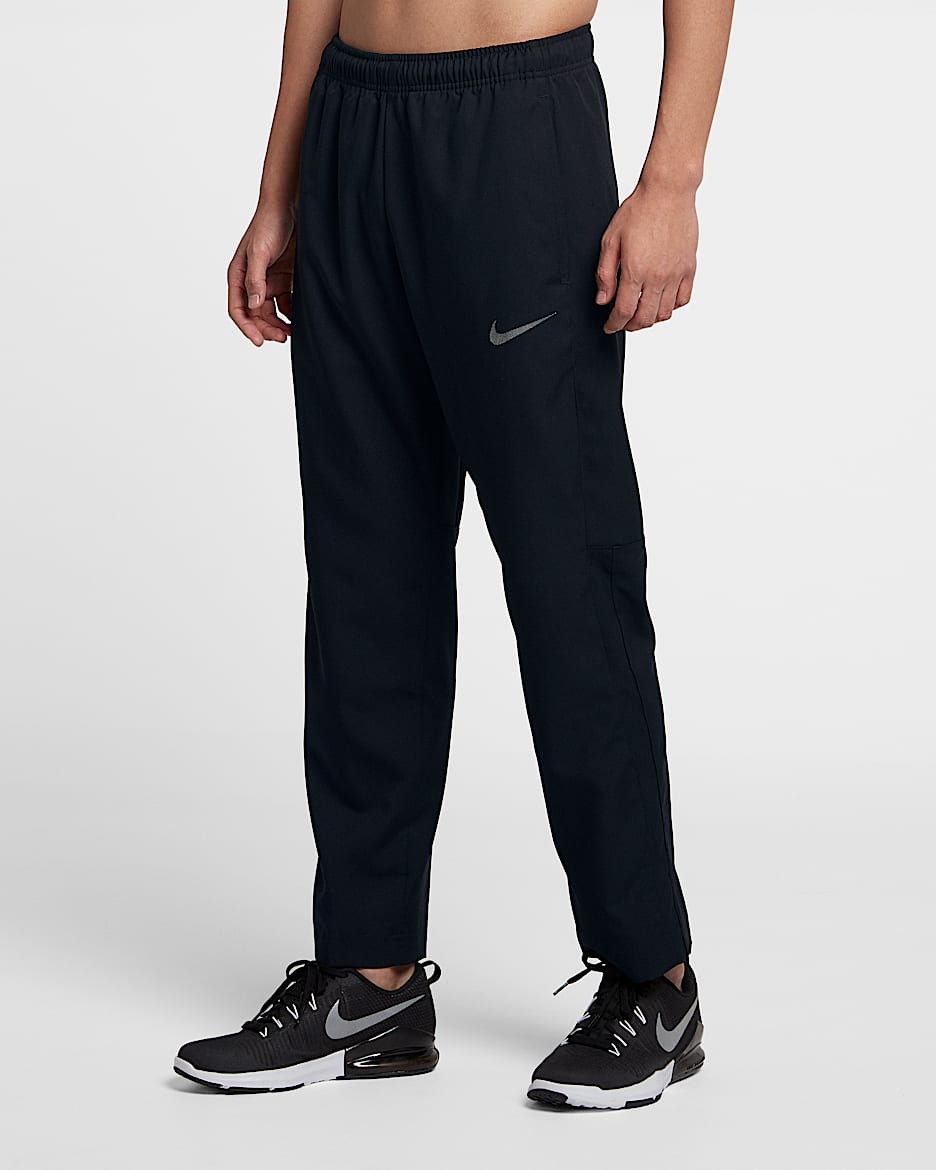 Nike Dri-FIT 男子训练长裤 - 黑/黑/金属赭